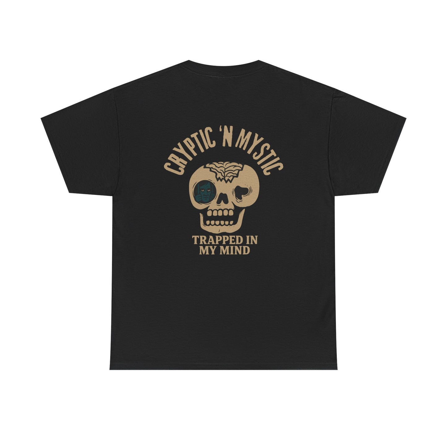 Trapped in my Mind Tee, Unisex Heavy Cotton T-Shirt for Everyday Wear, Trendy Casual Outfit, Gift for Music Lovers, Unique Statement Piece