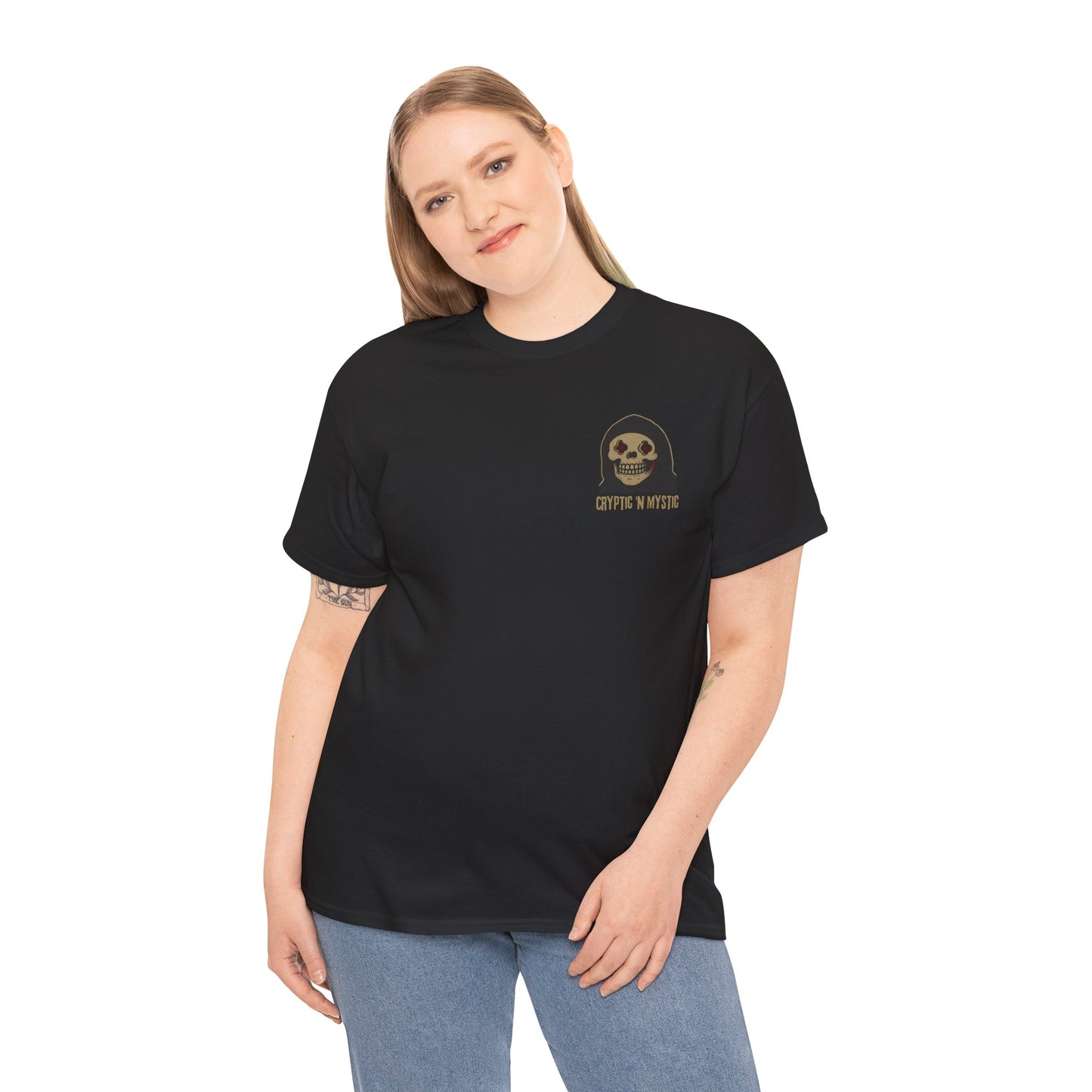 Peep the Reap Unisex Heavy Cotton Tee - Cryptic and Mystic