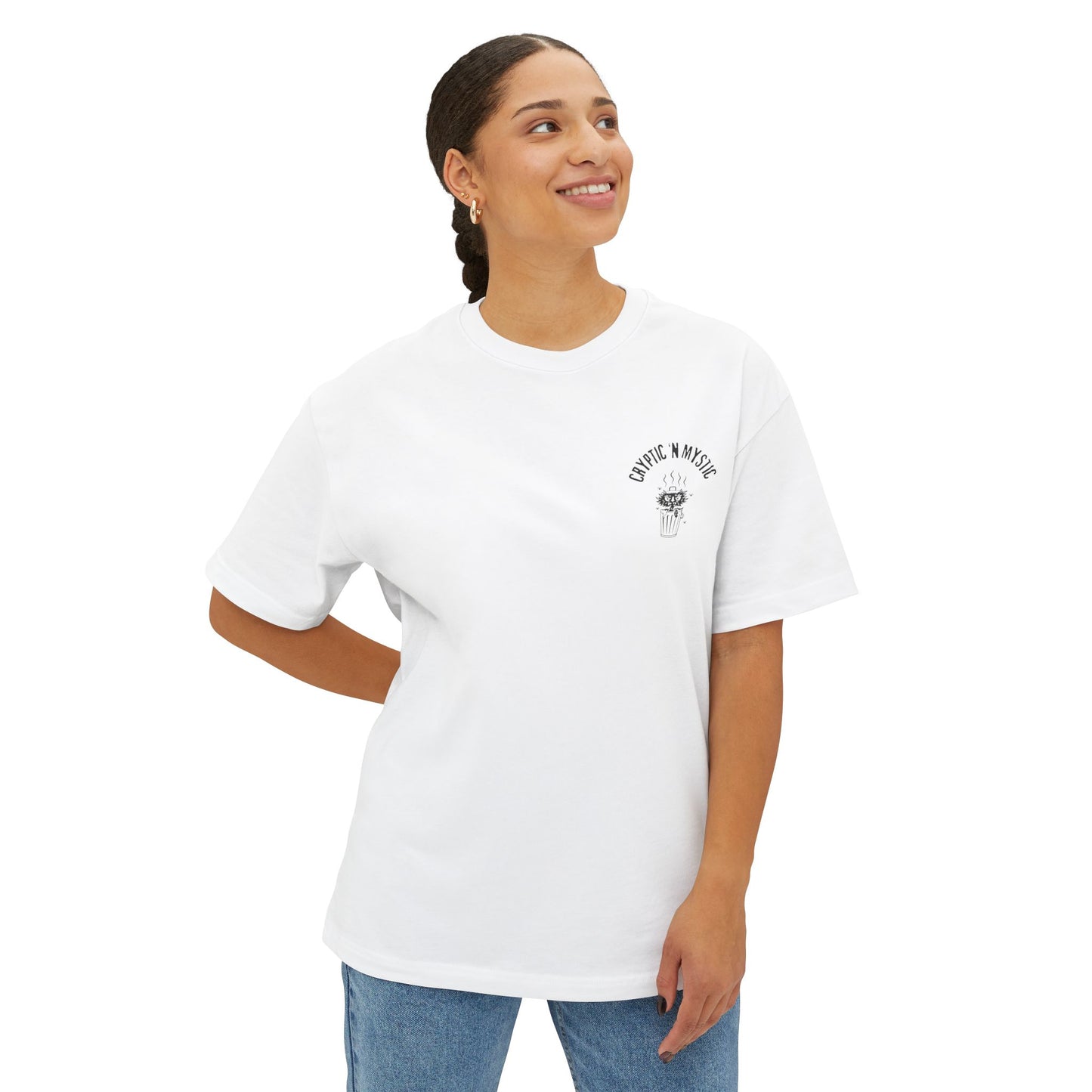 Garbage Pail Cat Tee - Cryptic and Mystic