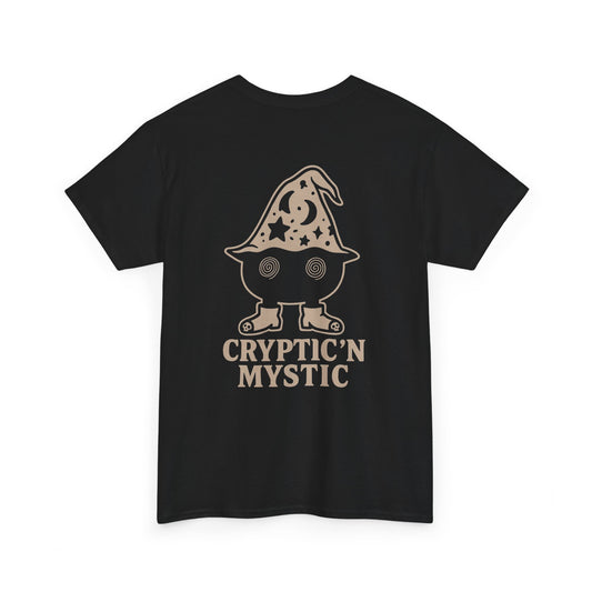 Cryptic 'N Mystic Grimley Unisex Heavy Cotton Tee, Graphic Tee, Casual Wear, Unisex Fashion, Everyday Comfort