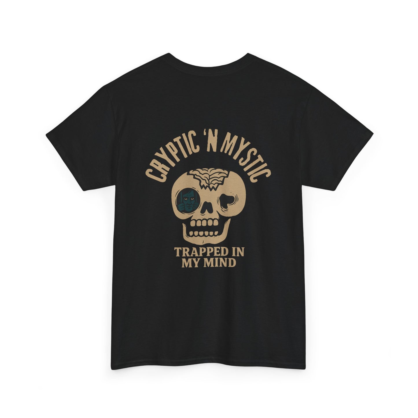 Trapped in my Mind Tee, Unisex Heavy Cotton T-Shirt for Everyday Wear, Trendy Casual Outfit, Gift for Music Lovers, Unique Statement Piece