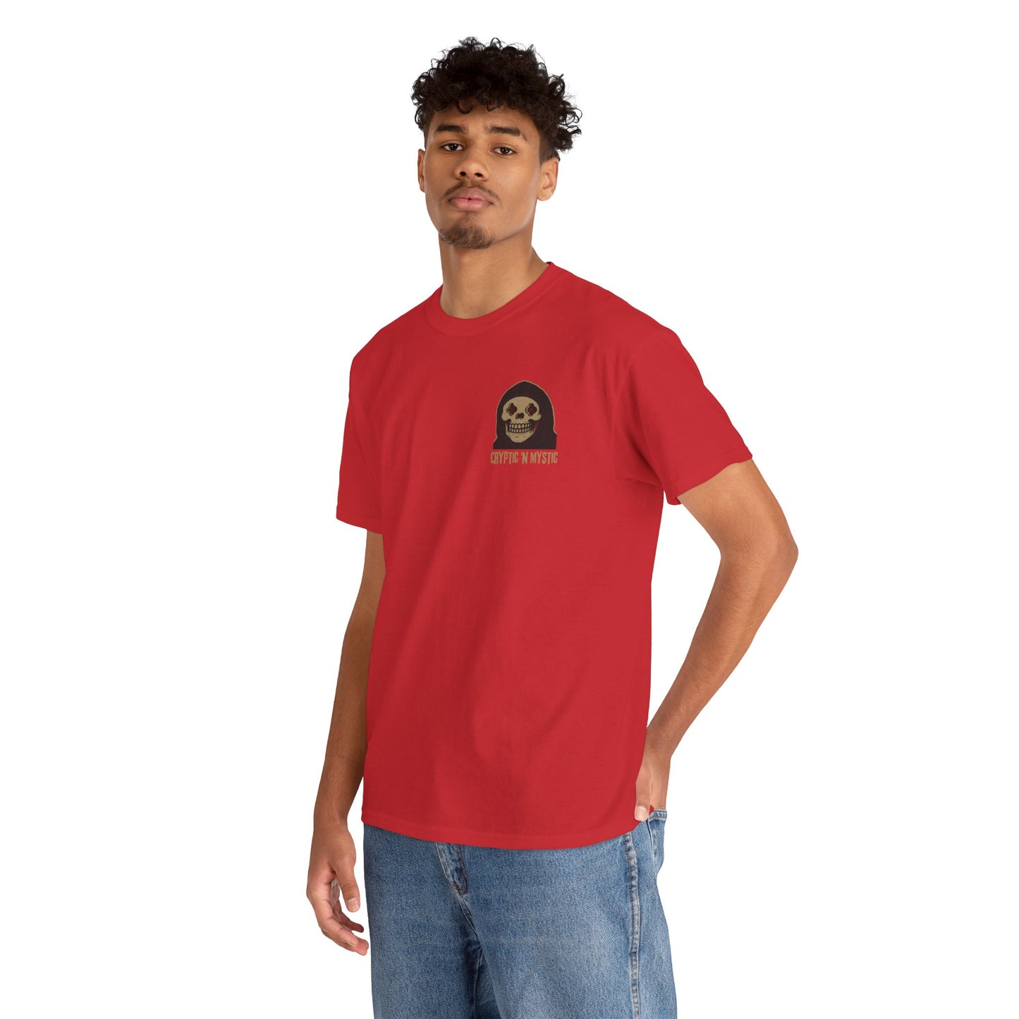 Peep the Reap Unisex Heavy Cotton Tee - Cryptic and Mystic