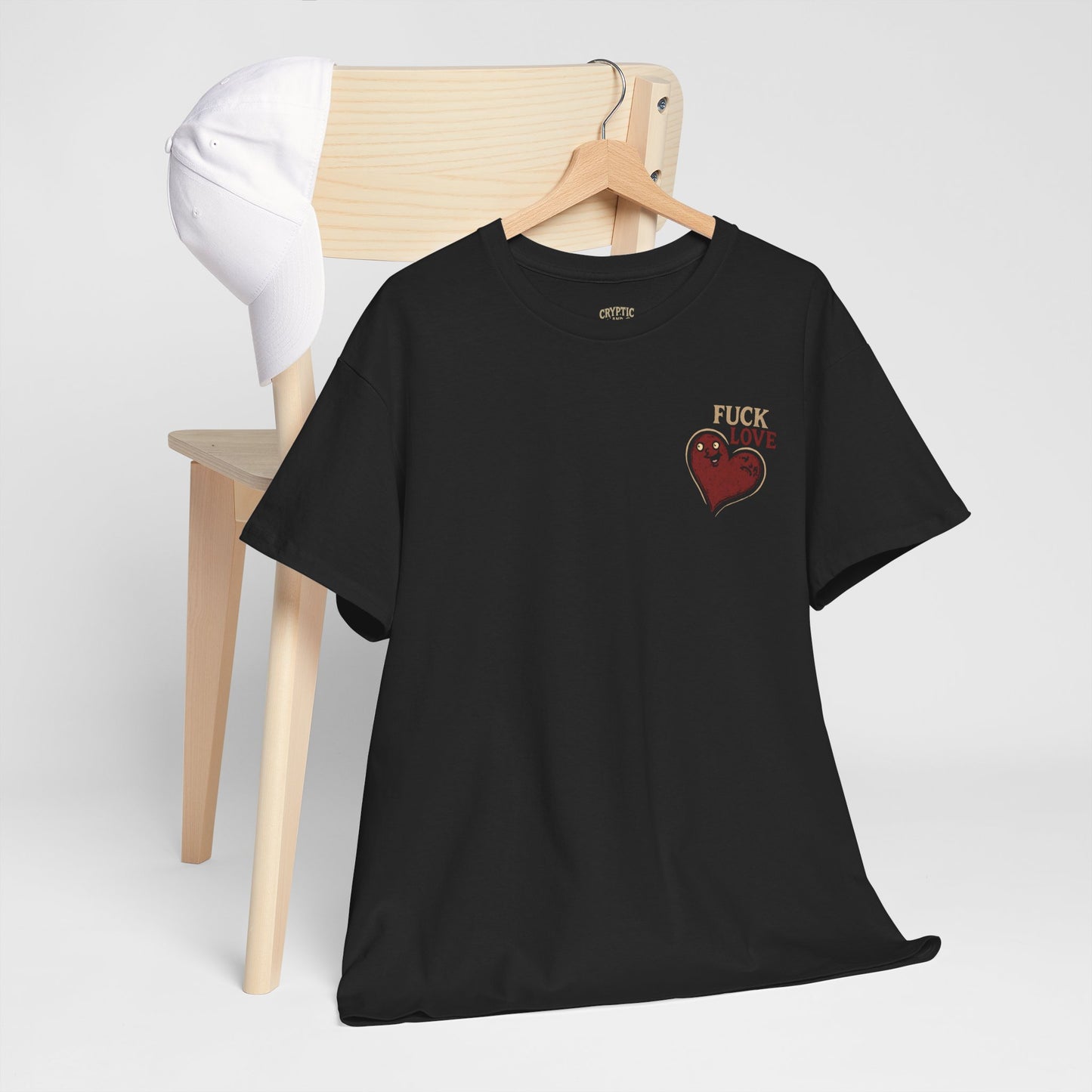 F&%$ LOVE Unisex Heavy Cotton Tee - Cryptic and Mystic