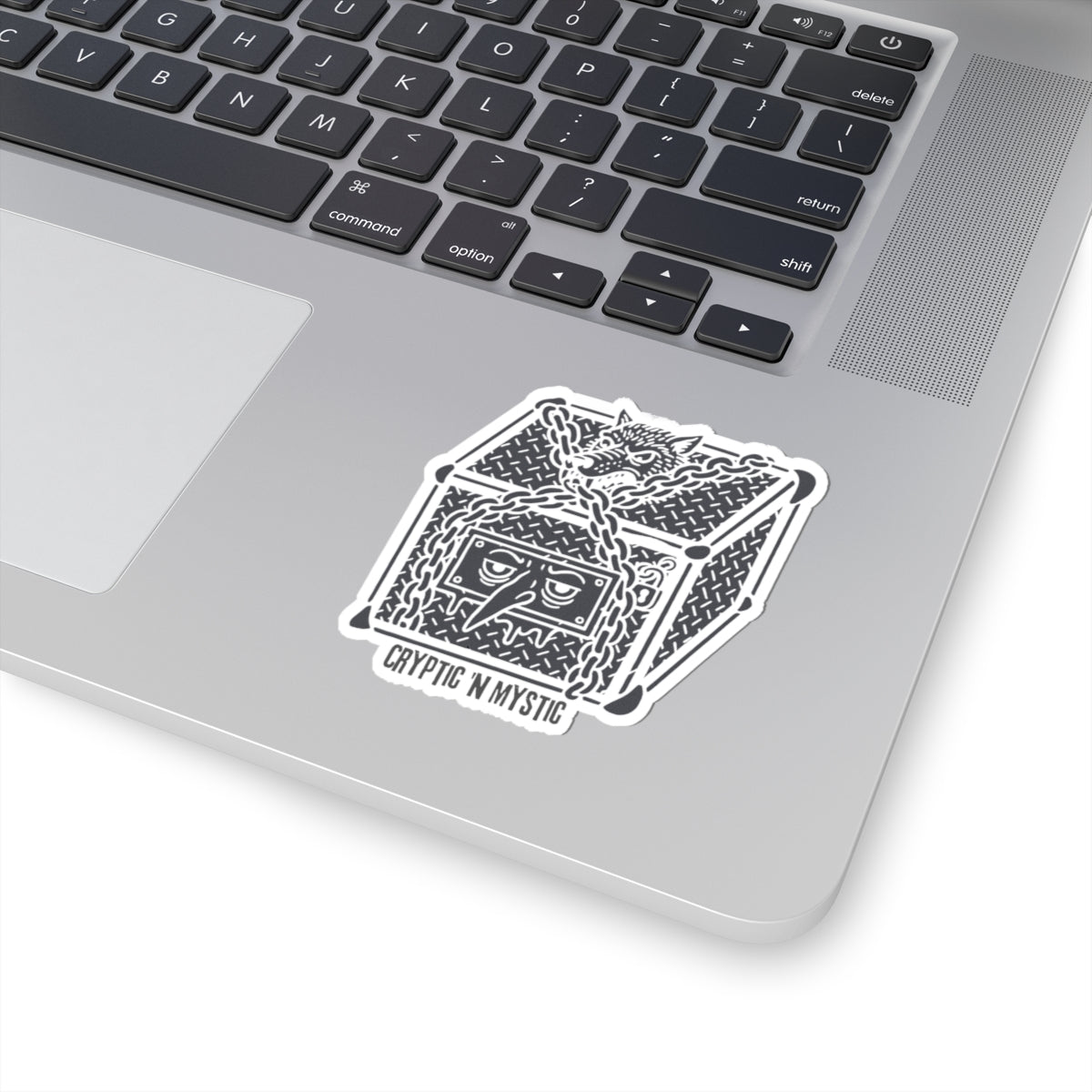 Cryptic and Mystic Kiss-Cut Stickers, Artistic Decals, Unique Stickers, Laptop Decoration, Gift for Art Lovers, Stickers for Journals