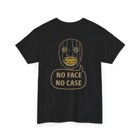 Cryptic and Mystic Unisex Heavy Cotton Tee - No Face No Case