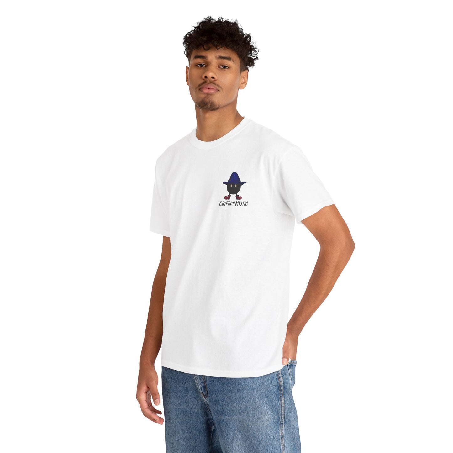 Cryptic and Mystic Mystical Grimley Unisex Heavy Cotton Tee