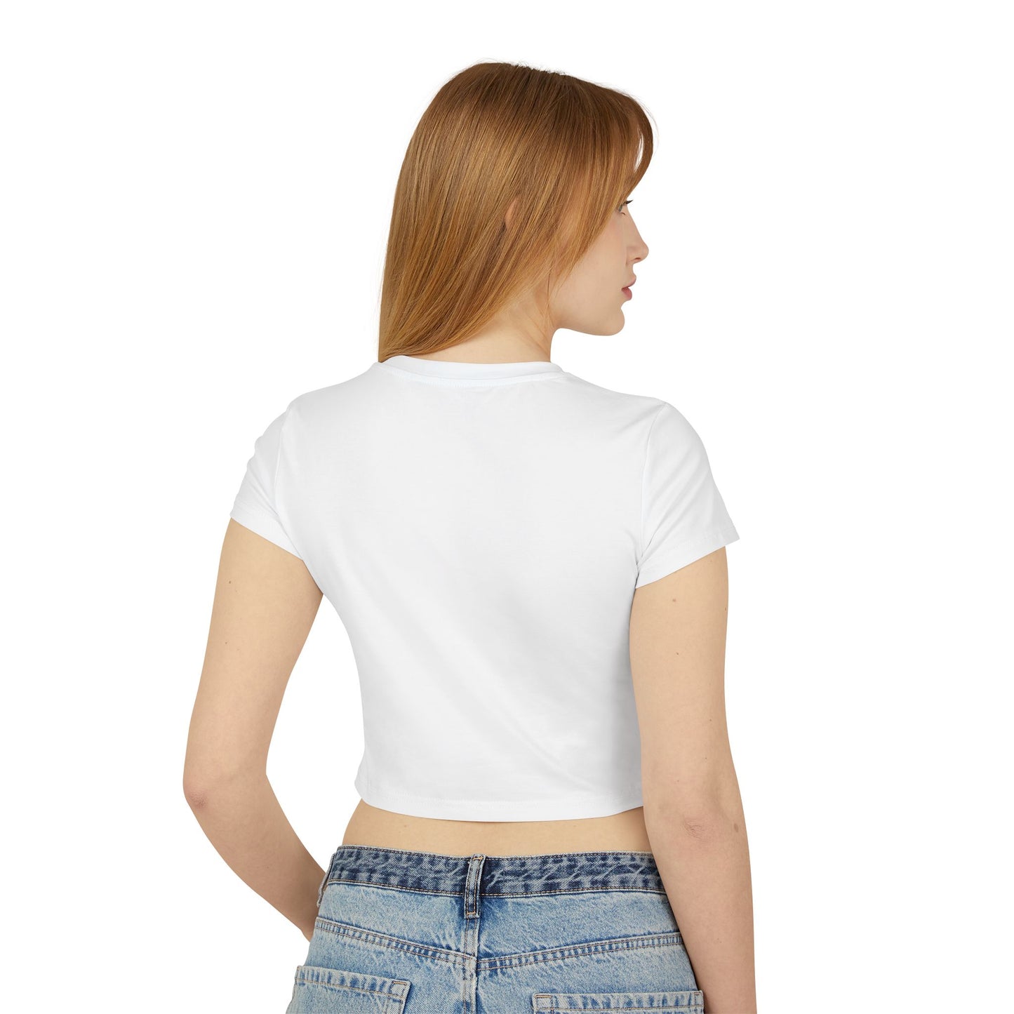 Cute Graphic Women's Baby Tee - Cryptic and Mystic - Mystical Grimley