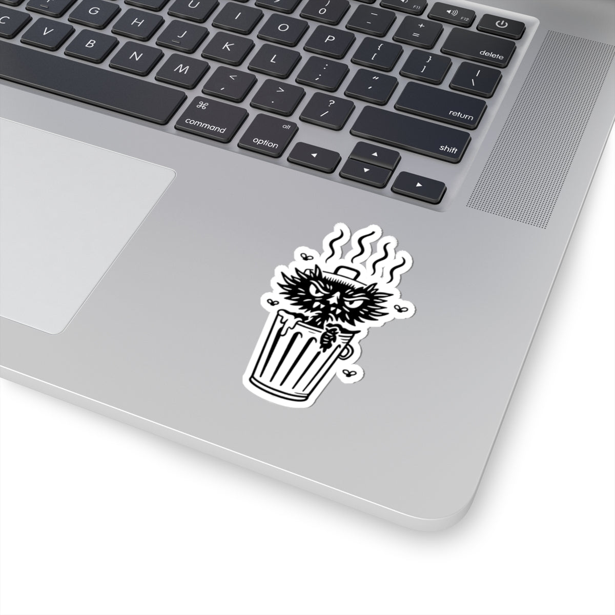 Garbage Pail Kiss-Cut Stickers | Cute & Quirky Vinyl Decals for Laptops, Scrapbooking, Gifts, Wall Art