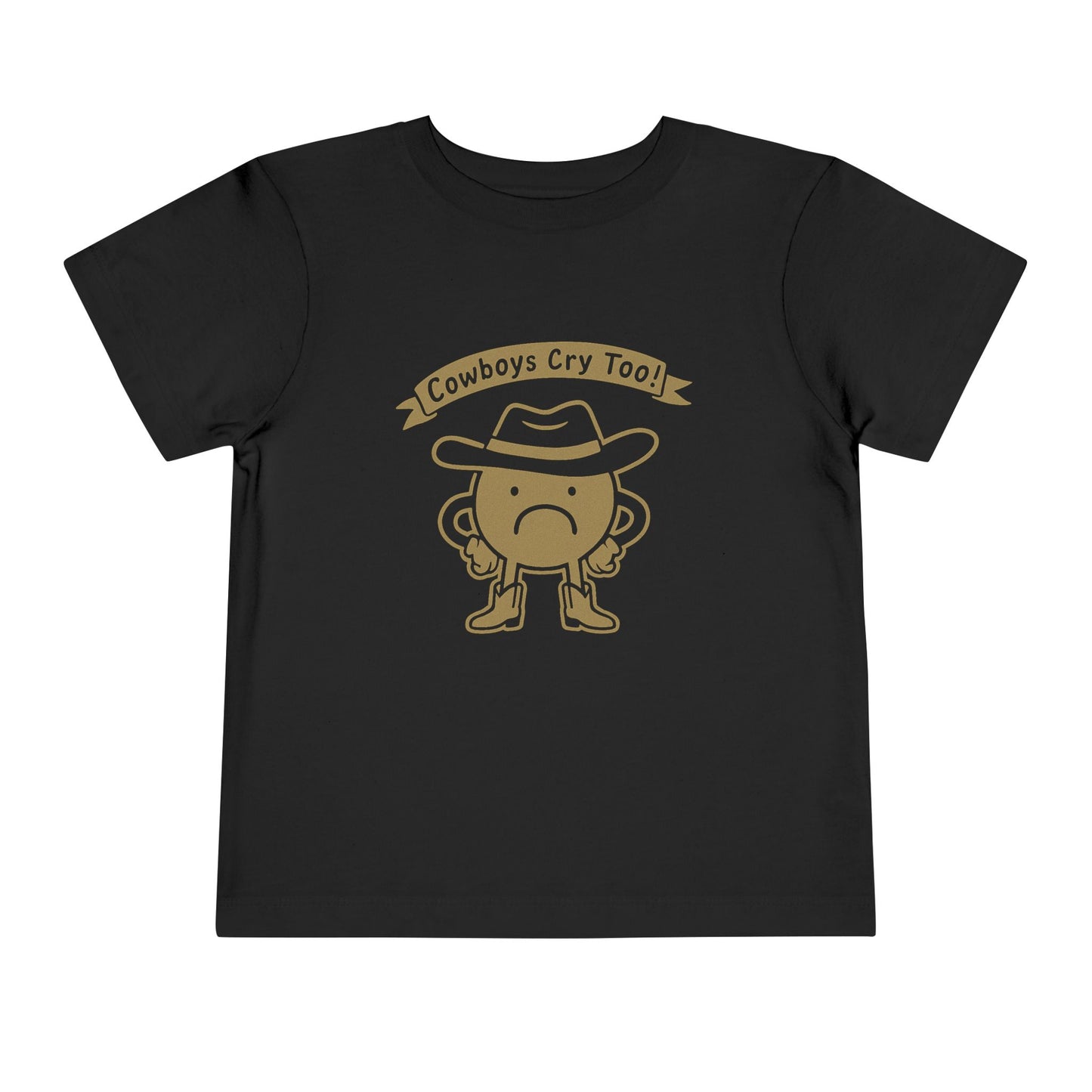 Cowboys Cry Too Toddler Tee - Cryptic and Mystic